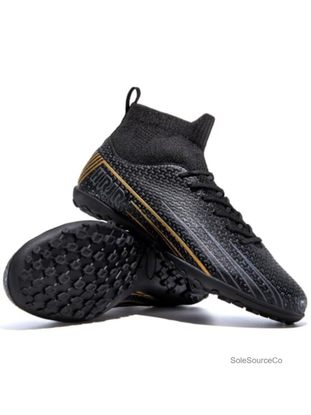 Lightweight Turf Soccer Cleats Turf Studs Ankle Support Indoor Futsal Shoes